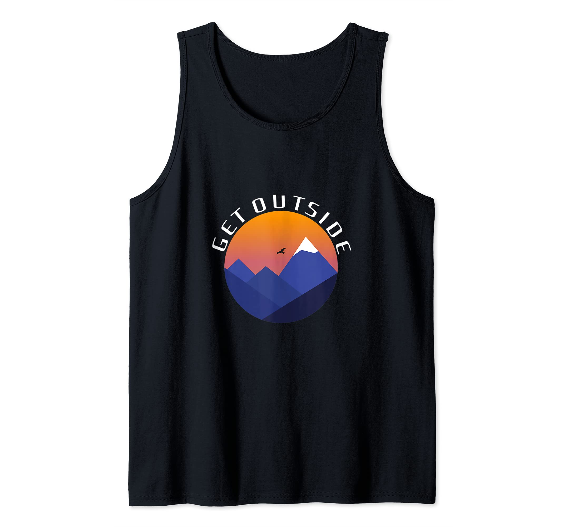Get Outside - Enjoy the outdoors for wanderers and travelers Tank Top