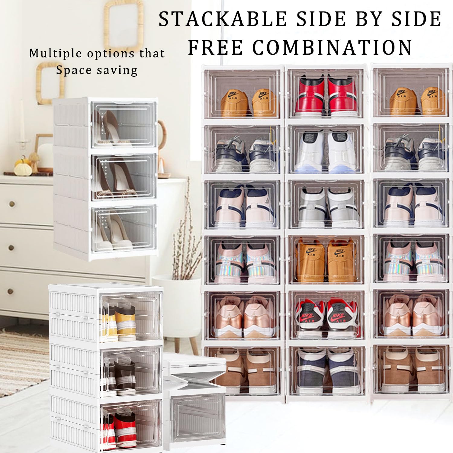 Organizador Zapatos INSTY Cajas De Almacenamiento Para Zapatos
