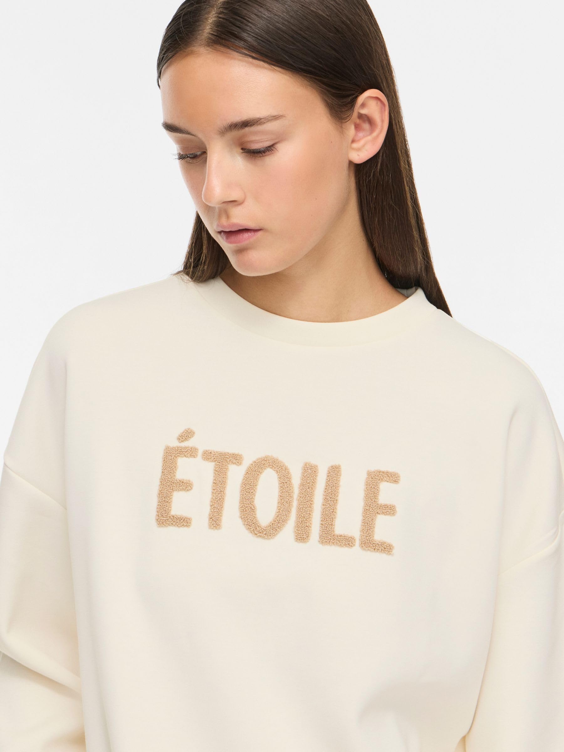 Vila Vireflect O-Neck L/S Frotte Sweat Top Vireflect - Sudadera con Cuello Redondo L/S Mujer (Pack de 1)