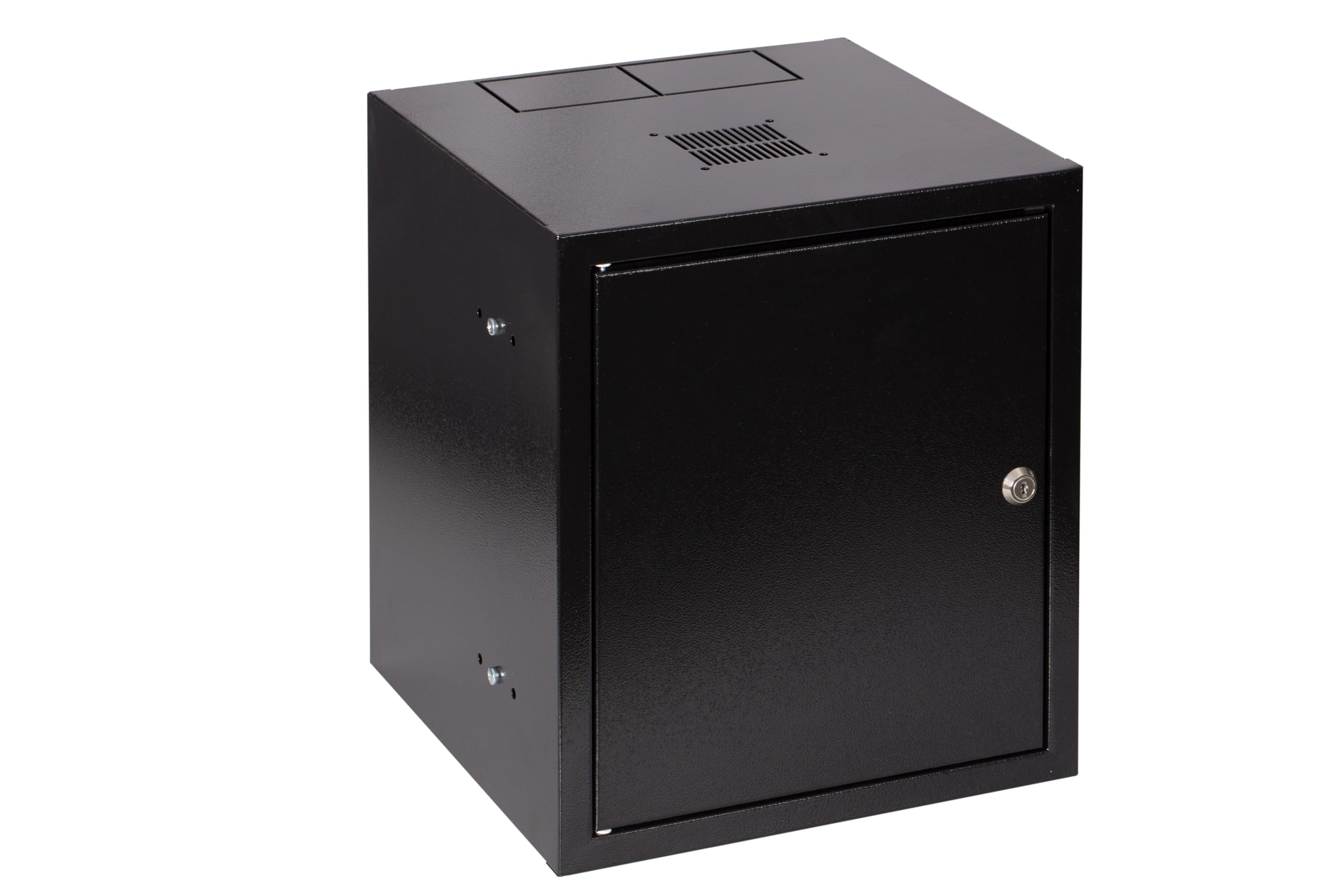 SABAJ M&D Armoire réseau 10 Pouces - 6U - H355xL310xP300mm - Profondeur utile 250mm - Montage Mural - Noir