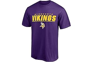 NFL Kids Youth Vikings Official Team Color Stated Football Game Star Performance...