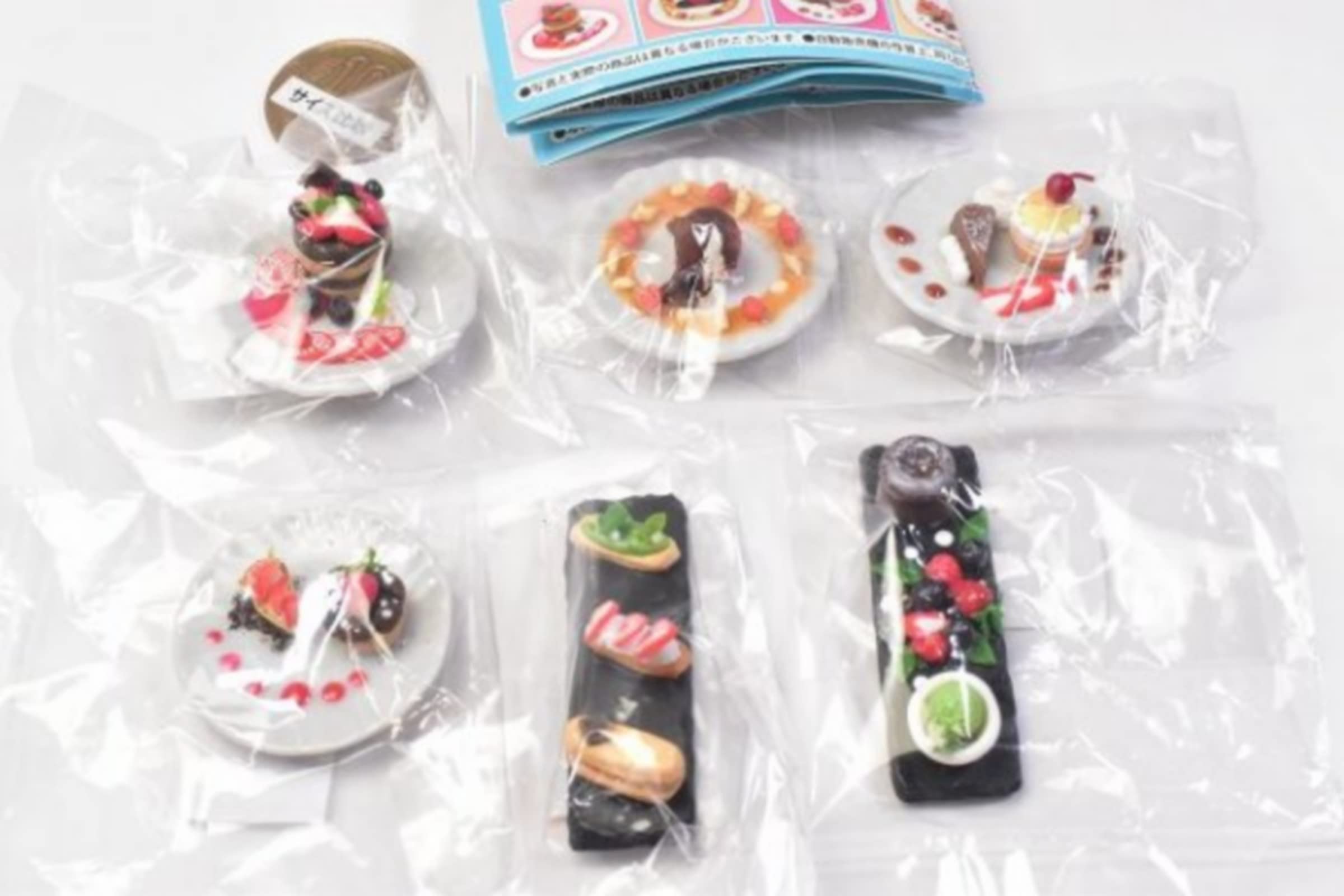 Amazon | プレートリッチスイーツミニチュアコレクション × 全6