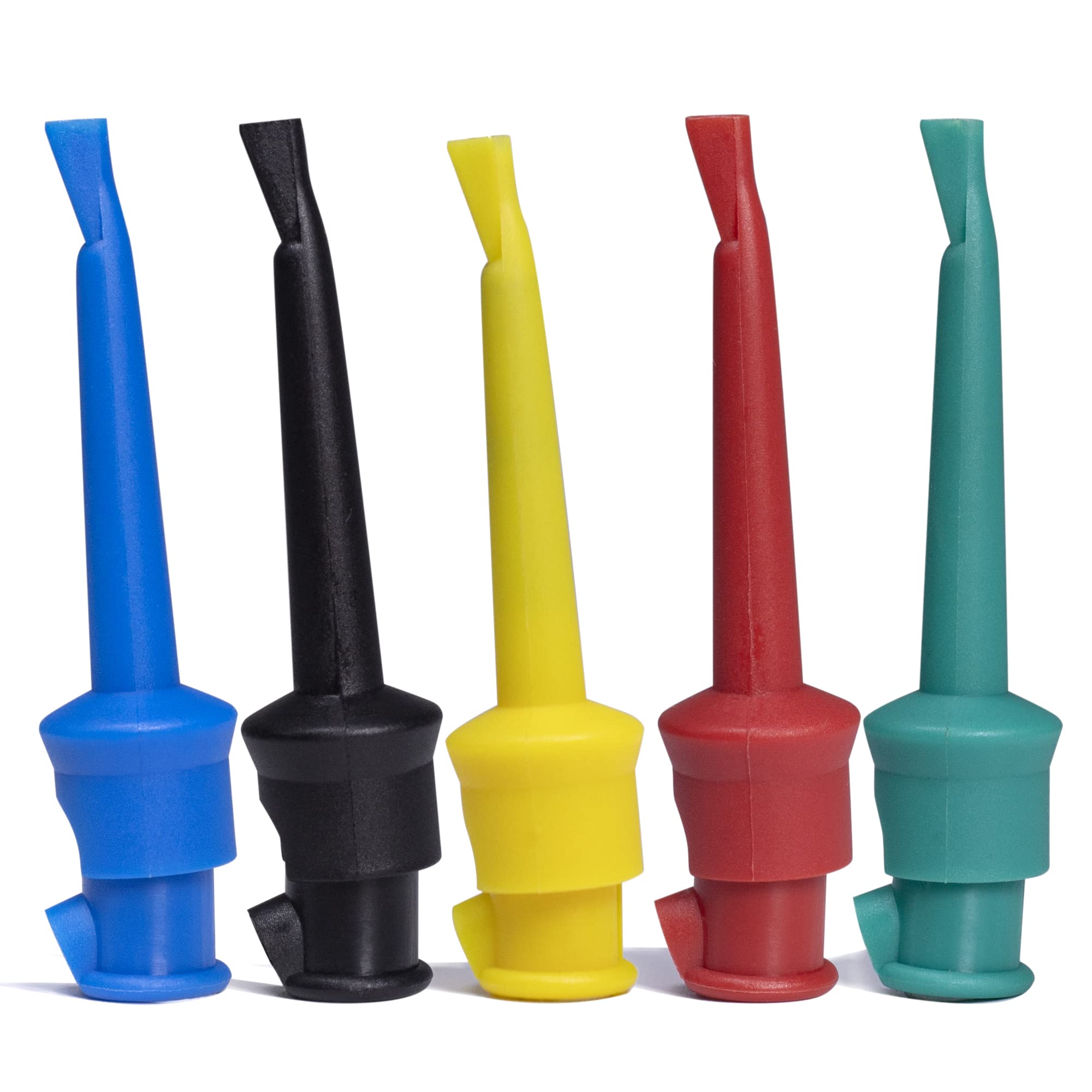 BOCEUC Test Hook Clip, Multimeter Test Lead Kit Hook Clip Probe Mini Grabber for Circuit Testing PCB IC