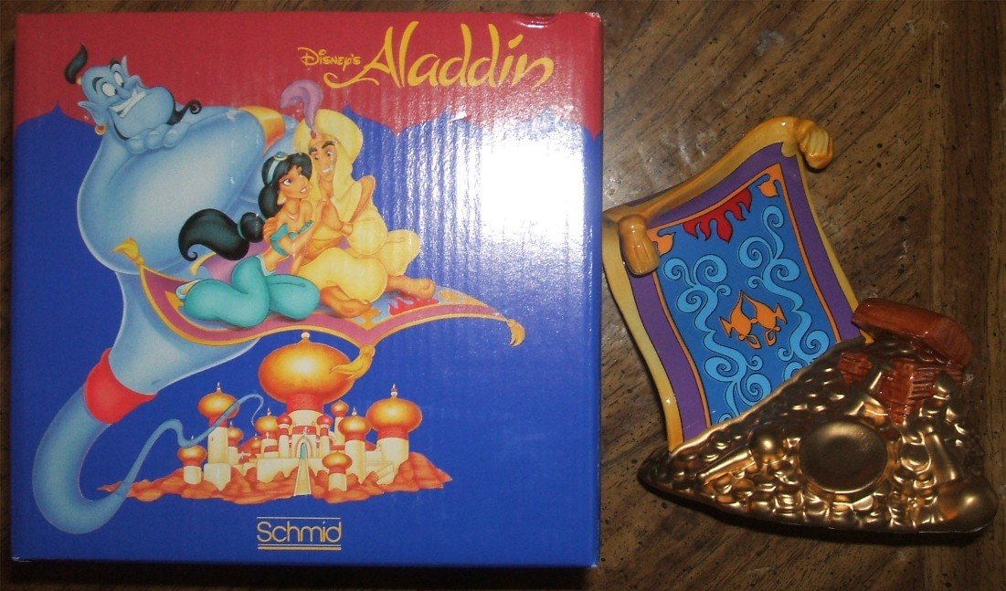 Buy WALT DISNEY'S ALADDIN MAGIC CARPET FIGURINE BY SCHMID MINT IN BOX