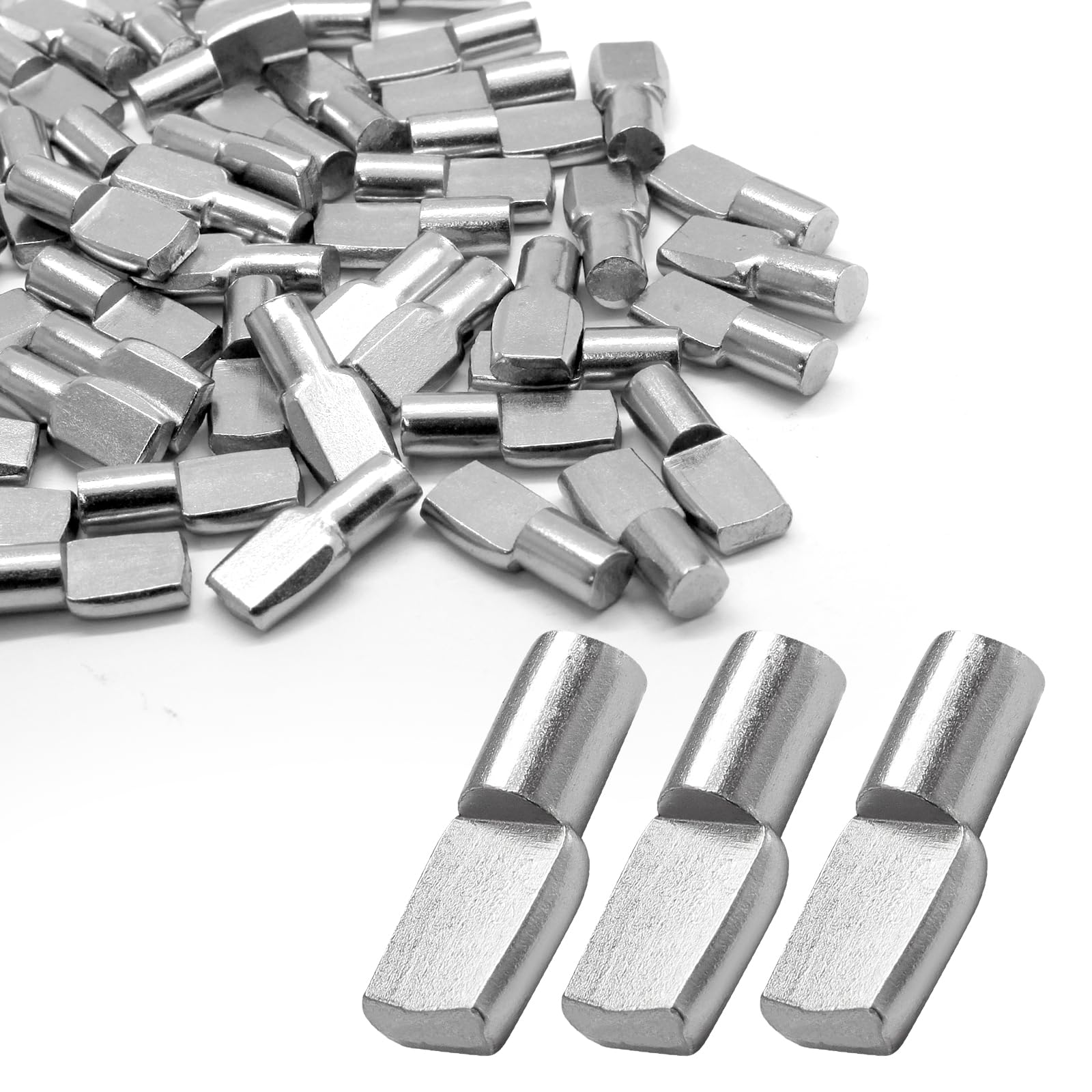 6mm Shelf Pins, Shelf Support Peg, Spoon Shaped, 60pcs