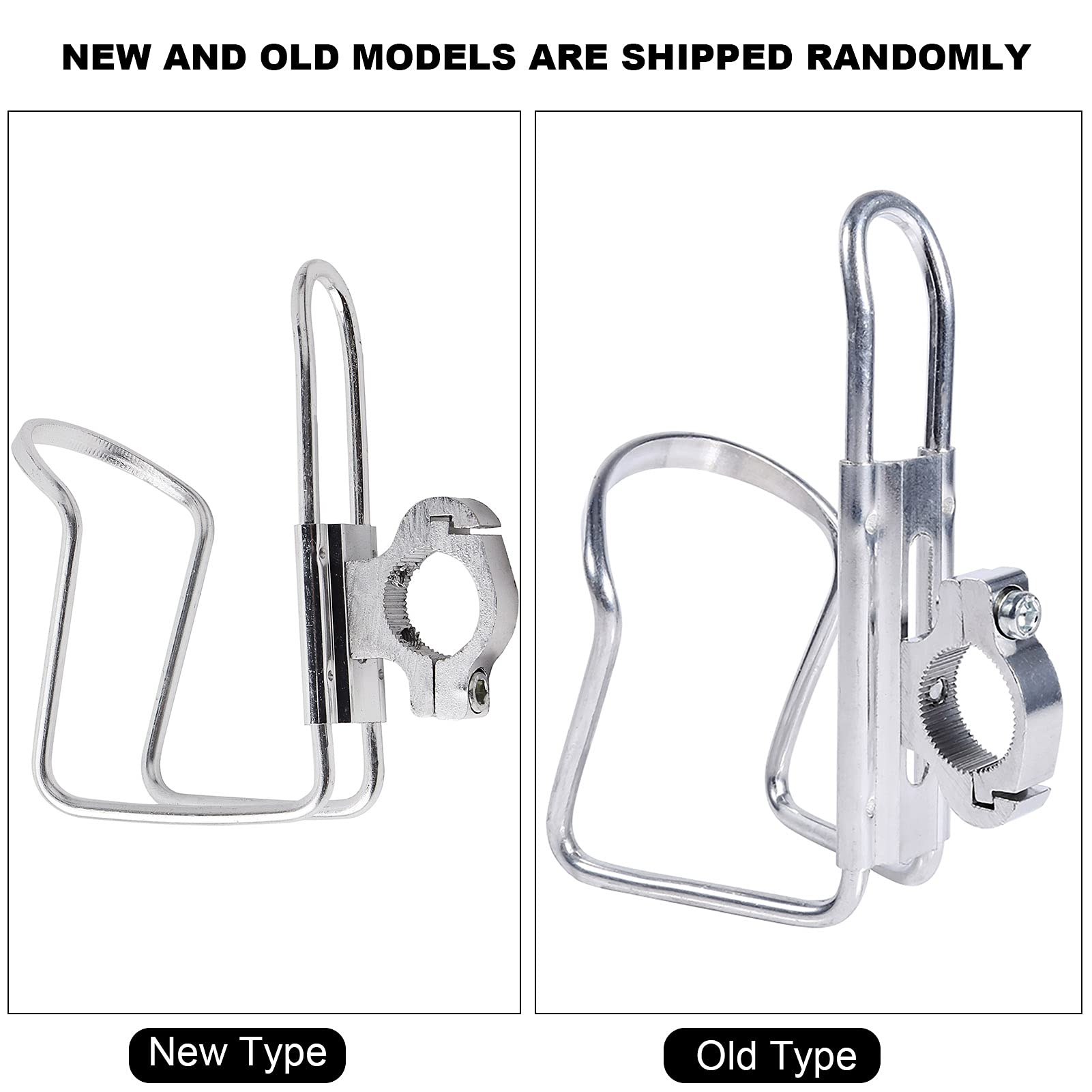 Portabottiglie Per Bici In Lega Di Alluminio Leggero – Supporto Universale Per Mountain Bike, Strada E Passeggini – Diametro Tubo 18-32mm - 2