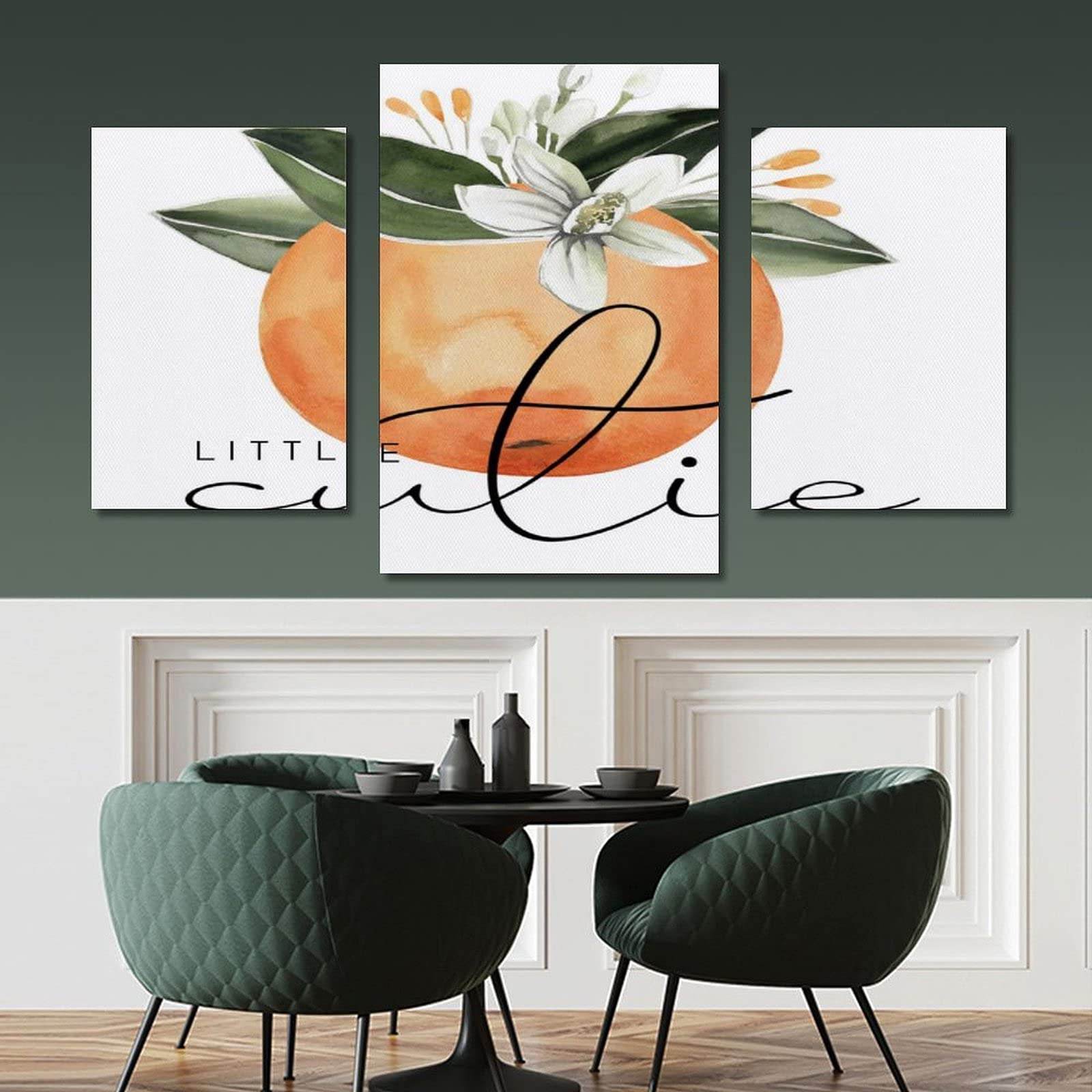 Amazon.co.jp: アートパネル モダン シンプルさ 絵画 かわいい柑橘