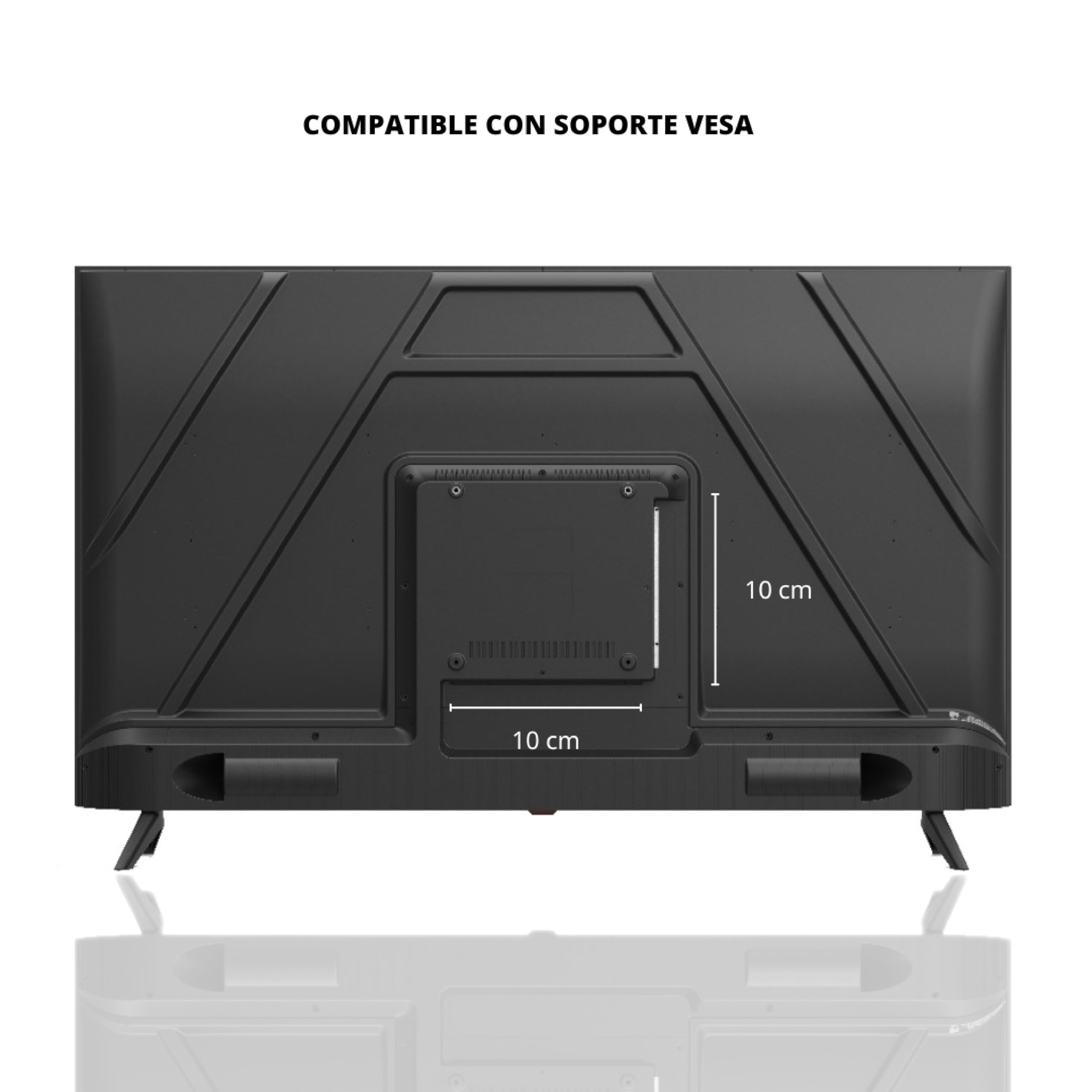 BSL-32T2SV VIDAA Smart TV 32" | WiFi | RJ45 | RÉSOLUTION HD1366X720p | USB | DVBT2/S2/C | Compatible avec Youtube, Netflix, Disney +, Dazn, Prime | HDMI