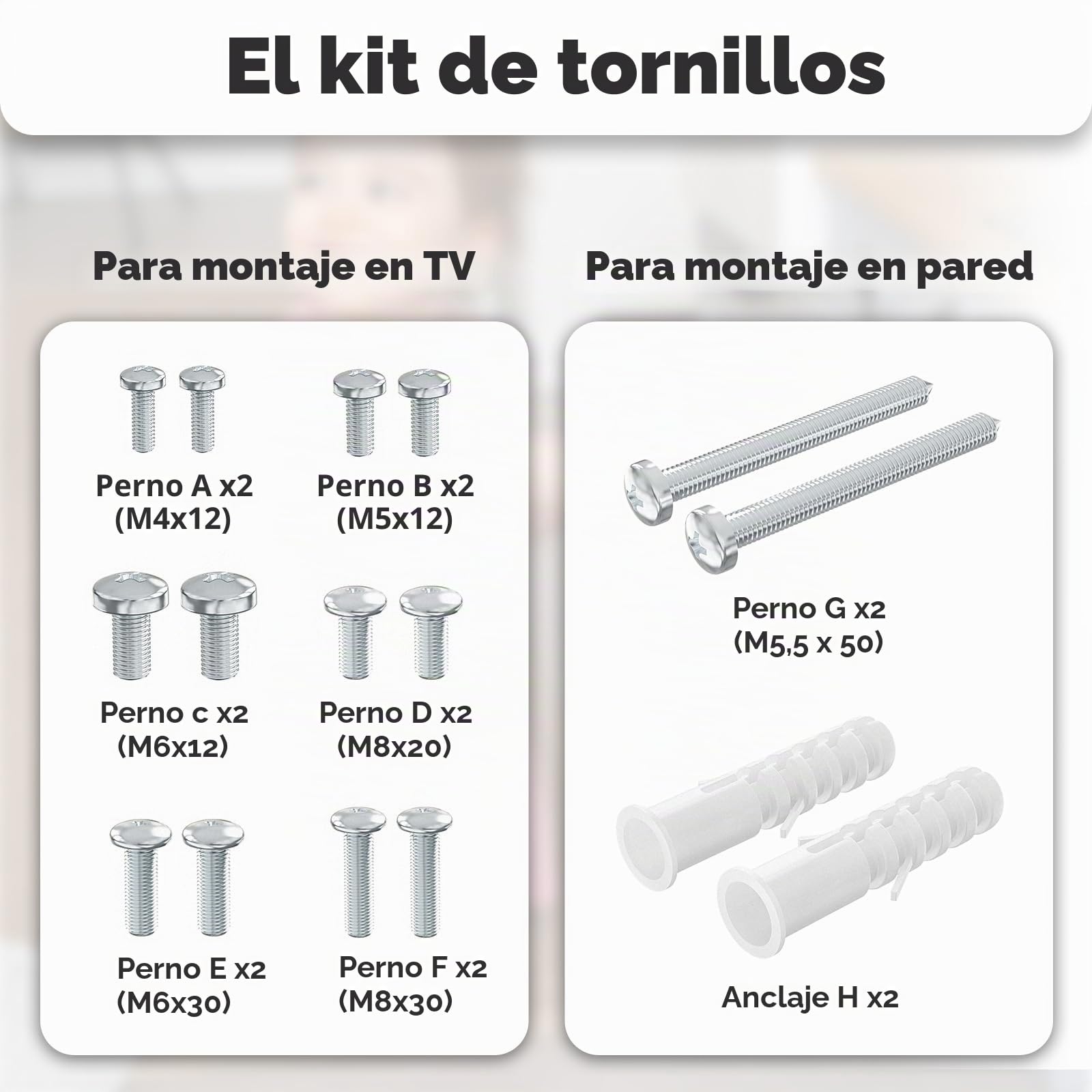 Joythink Correa de seguridad anti puntas para TV y muebles, ajustable, antipuntas, a prueba de bebés, conectores de metal para seguridad infantil, abrazadera VESA negra