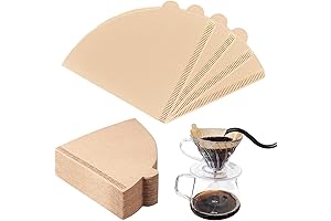 300 Count Coffee Filters for Pour Overs and Drip Makers