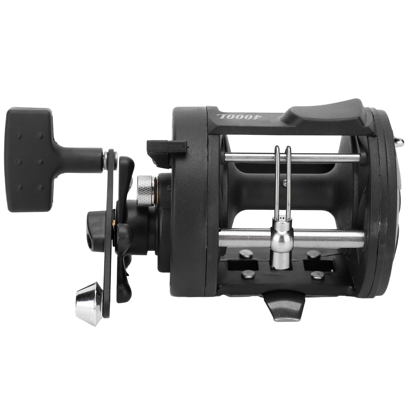 Cryfokt Mulinello da Pesca Durevole 1BB con Disposizione Automatica della
