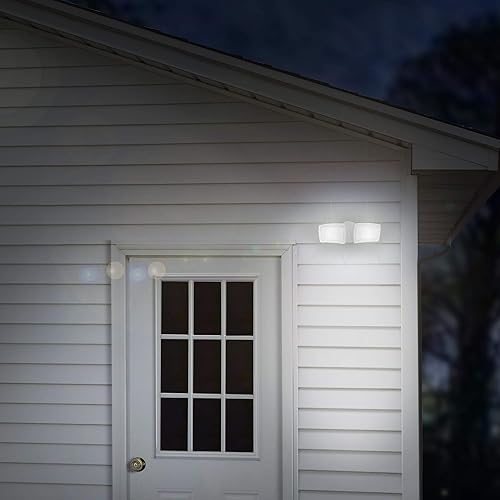 Miniatura 5 de Good Earth Lighting Luz de inundación LED de seguridad, 2100 lúmenes, 5000 K, luz de inundación controlada por interruptor, 50,000 horas, cable