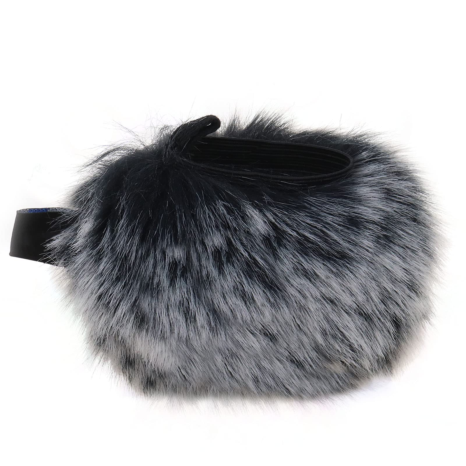 ECSiNG Furry Microphone Windscreen Muff Compatible with Tascam DR-40X DR-40 Portable Digital Recorder Outdoor Mic Wind Cover Shield Microphone Pop Filter