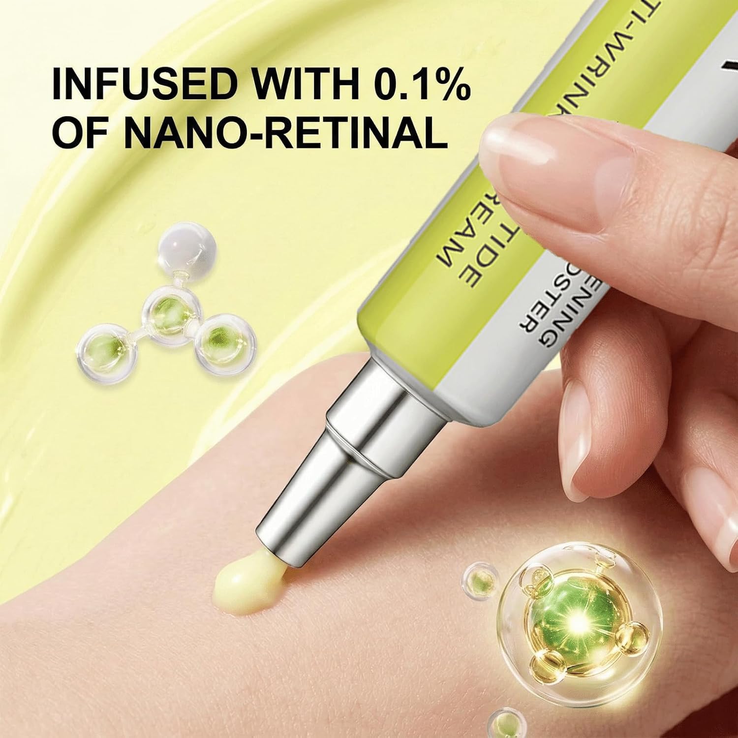 Retinol Anti-Wrinkle Cream Lift Tightening Booster,High Potency Retinol Wrinkle-Lift Tightening Cream,Supports Skin Elasticity & Pore Clarity,Wrinkles & Fine Lines for All Skin (2PCS)