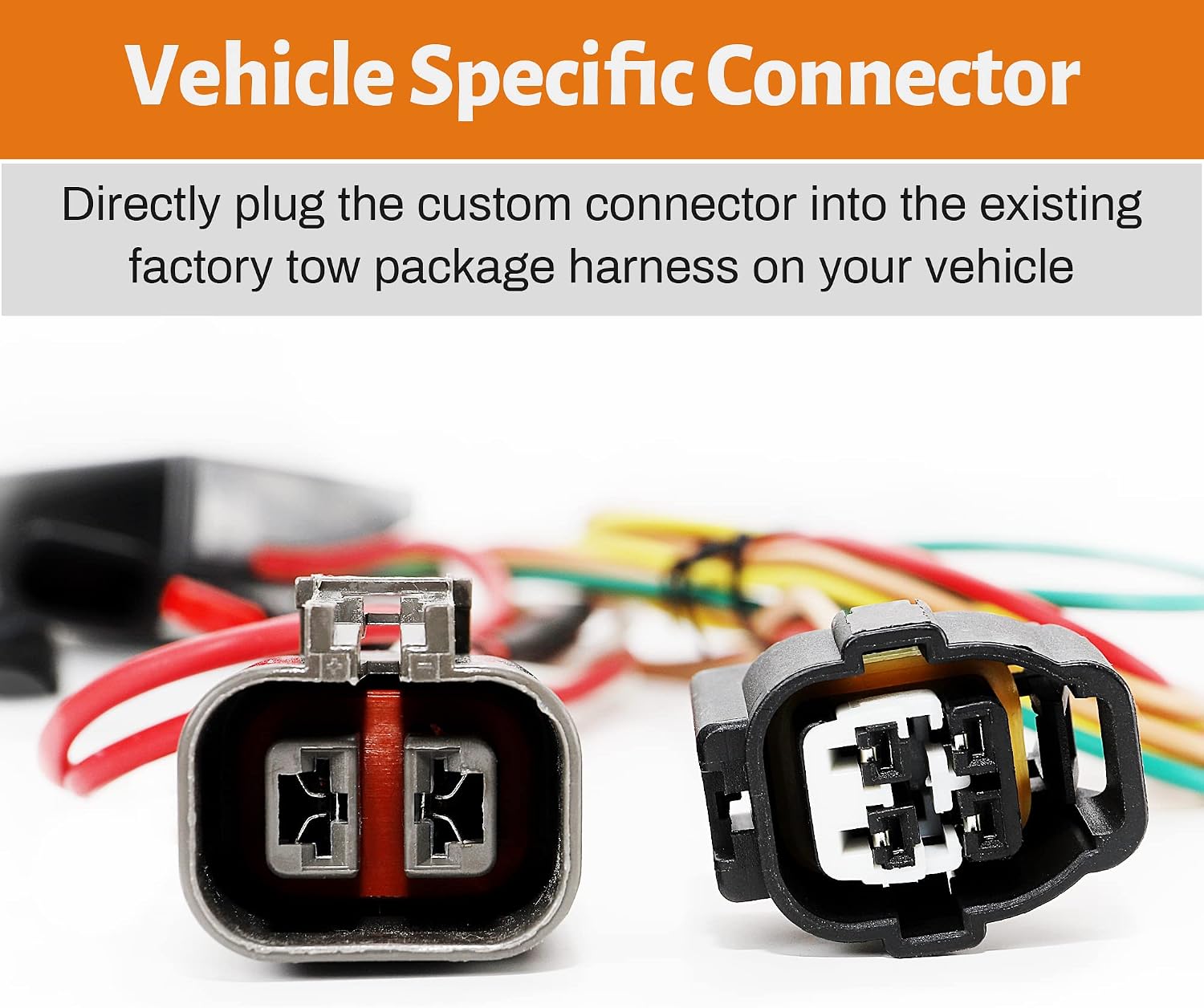 Oyviny 118269 Custom 4 Way Trailer Tow Harness for Hyundai Santa Fe 2013-2018/Hyundai Veracruz 2007-2012/Kia Sedona 2015-2021/Kia Sorento 2007-2020, Sorento Trailer Wiring Harness