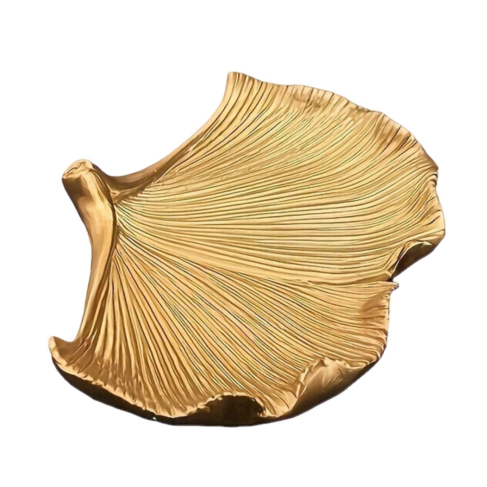 Piceioep Leaves Shape Trinket, Decorative Tray Gold Jewelry Tray, Rings Holder Jewelry Organizers for Home Decors Rings Holder Organizers