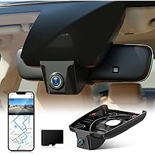 OEM Look Integrated 4K Dash Cam for Lexus ES350 ES300h ES250 2019-2025, Stealth Design Hidden Car Camera, UHD 2160P, Ultra-Wide Angle, Rain Sensor Plug &amp; Play, G-Sensor, with 64GB Card