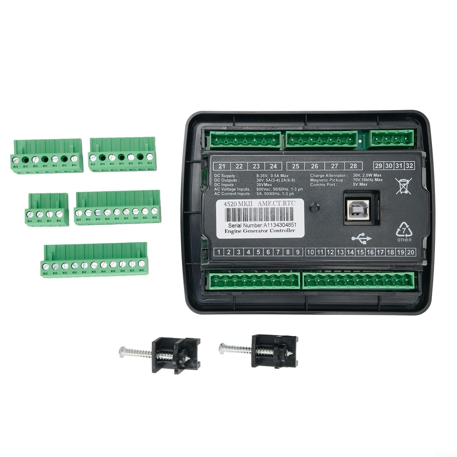 Generator Control Panel, Control Panel Replacement For DSE4520 MKII, AMF Generator Control, Intelligent Functions-picture-31
