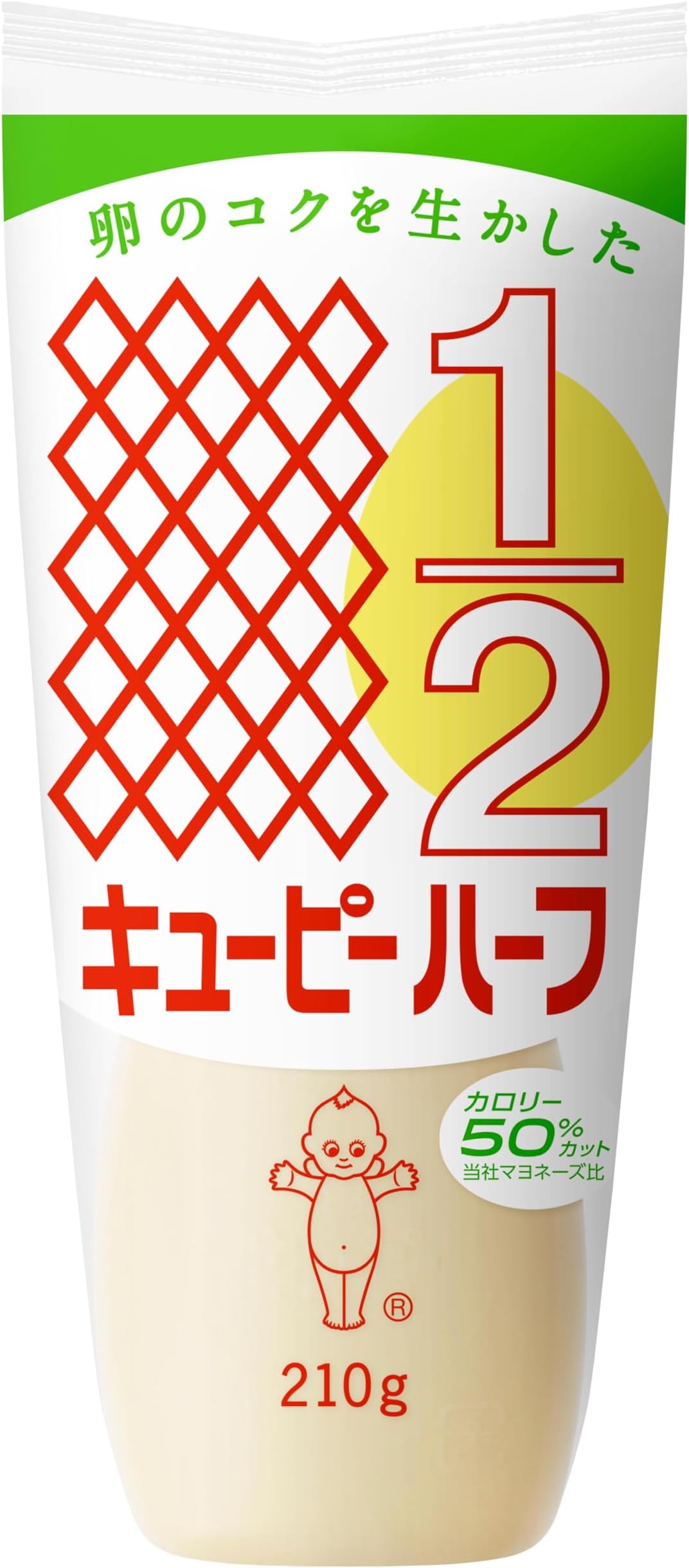 Kewpie (Japan) Japanese Mayonnaise 50% Lower In Calories, Small Tube, 7.4 oz.