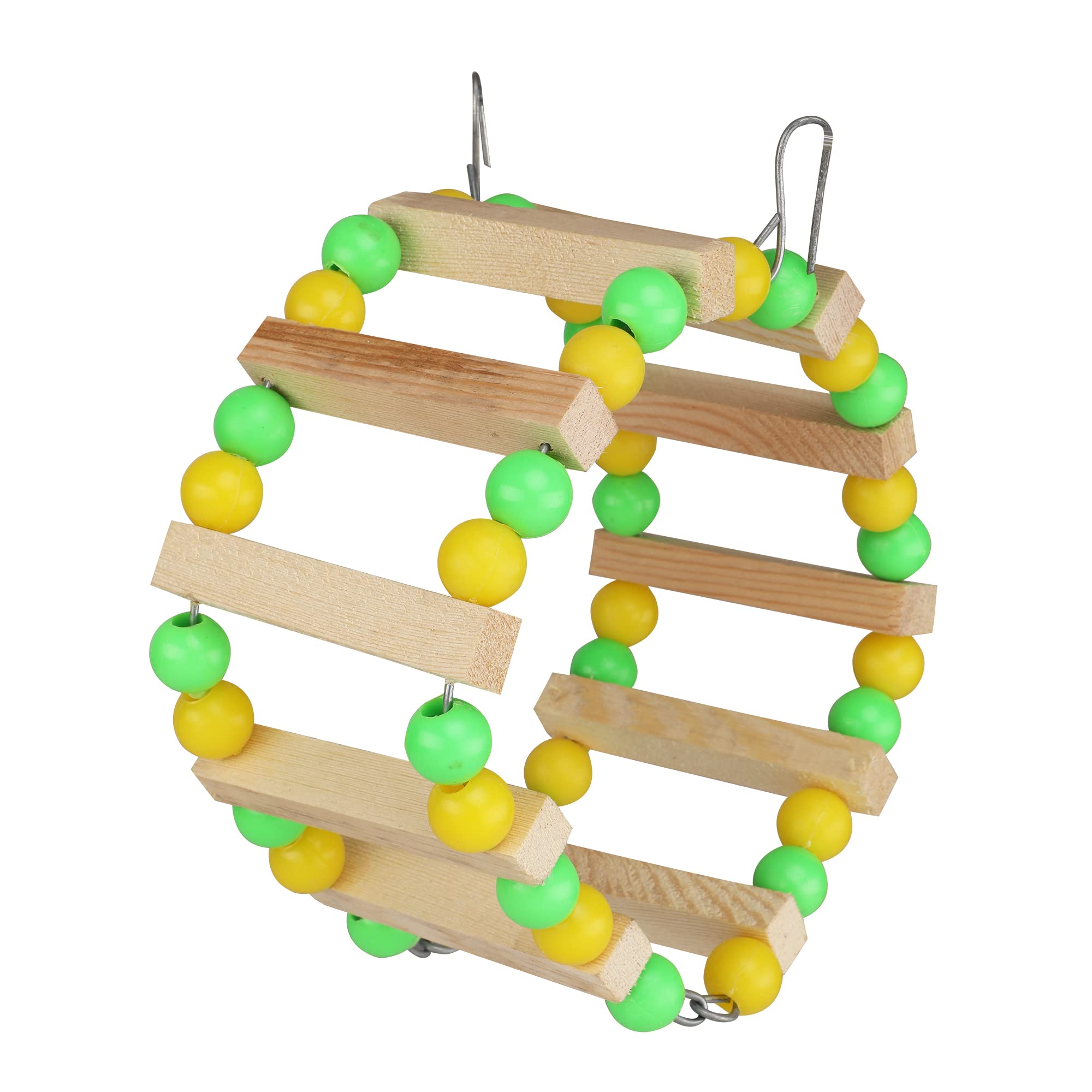 Wild Bird Care Bird Swing Toys, Chew Toys with Hanging Cage Toys for Small Parakeets, Cockatiels, Conures, Finches, Budgie, Macaws, Parrots, Love Birds (Multicolor, W 10 x H 21 cm) (B09Q8XGRMY) Amazon Price History, Amazon Price Tracker