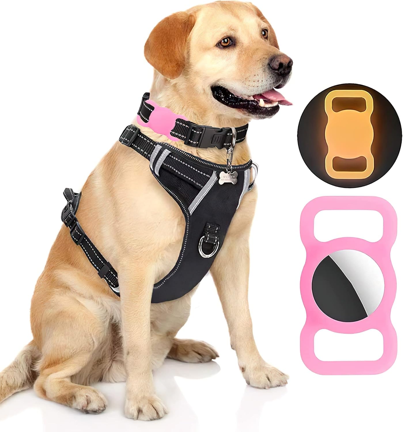 silicone dog harness