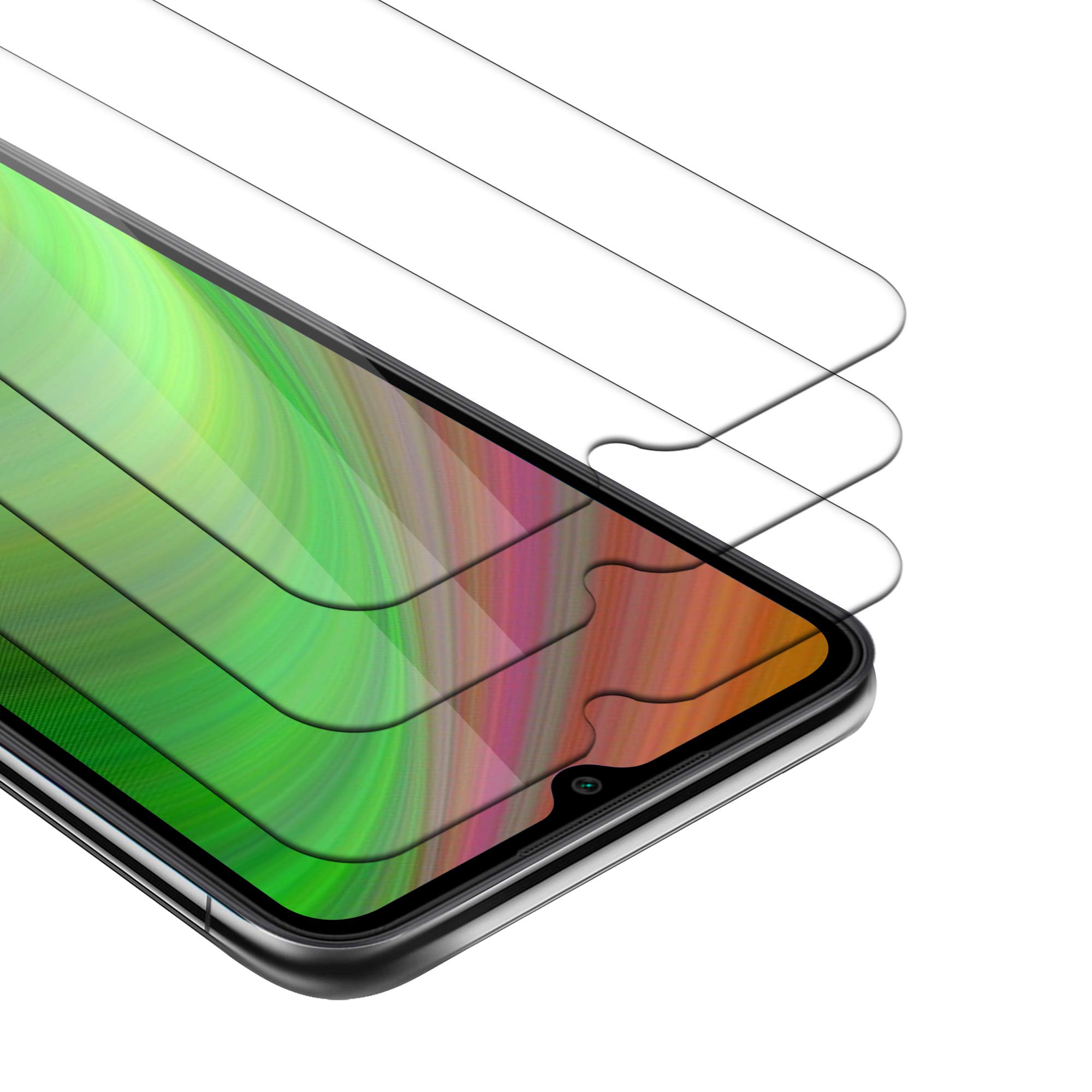 CADORABO con interno in silicone TPU e retro in plastica opaca CUSTODIA per X8 4G, Nero Opaco