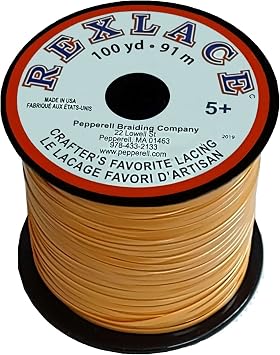 Rexlace Coral Plastic Lacing 100 Yard Spool