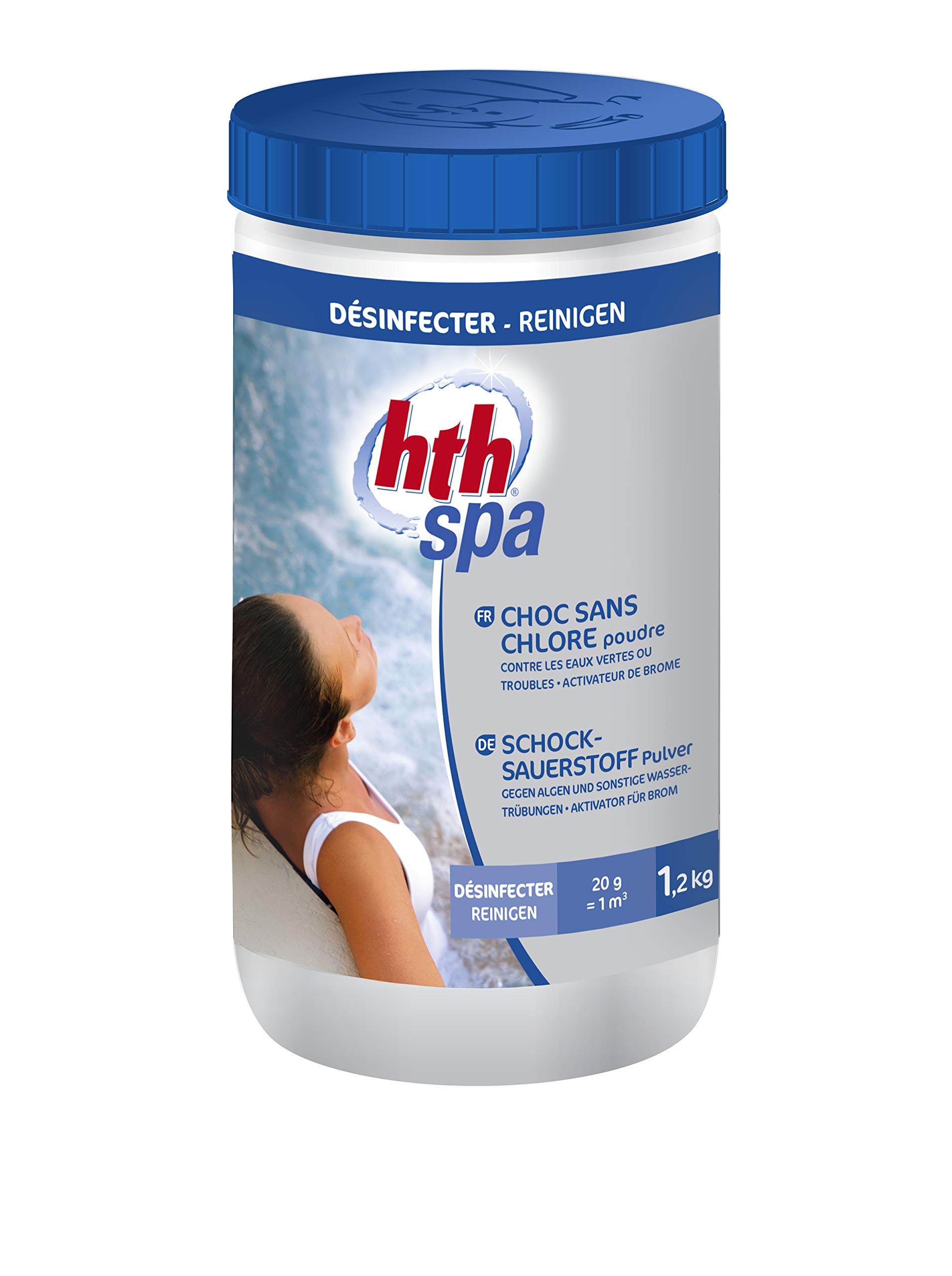 HTH 1.2KG SPA CHOC SANS CHLORE