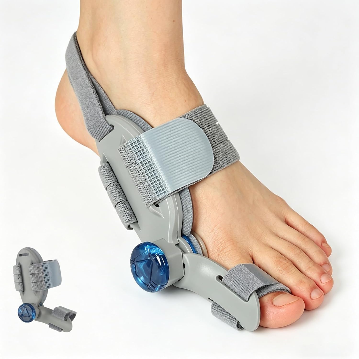 Align Toe Pro – Adjustable Bunion Fix for Day & Night, Soft Silicone Pad, Left & Right Foot