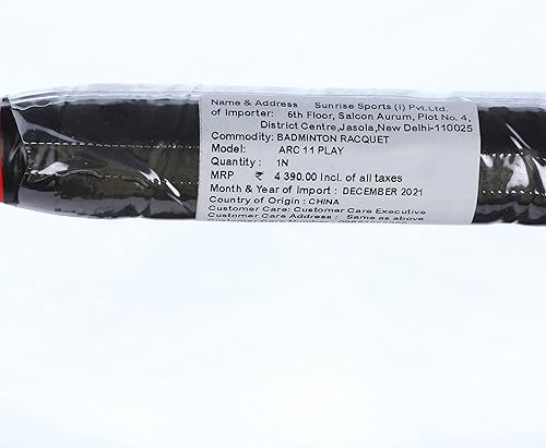 Miniatura 6 de Yonex Raqueta de bádminton Arcsaber 11 Play Grayish Pearl G5 4U