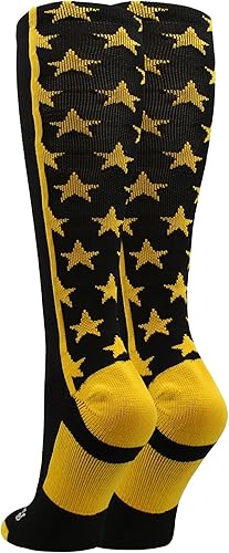 Miniatura 3 de MadSportsStuff Calcetines All Stars con estrellas para béisbol, sóftbol, fútbol, jóvenes y adultos, niños, niñas, hombres y mujeres, sobre la