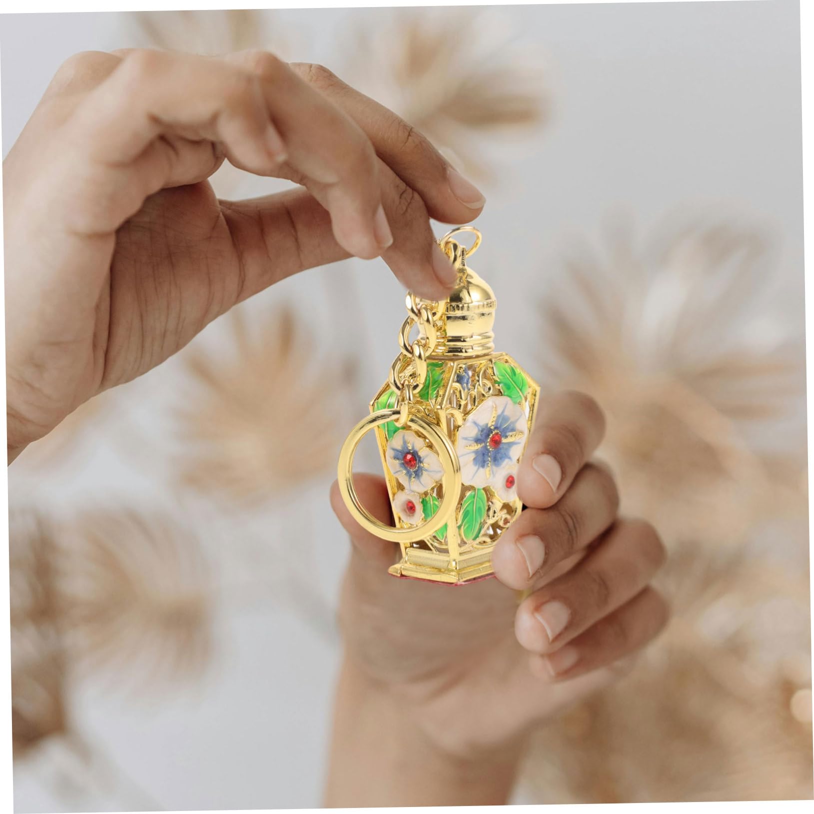 minkissy 5 Pièces Dubaï Bouteille De Parfum Bouteilles De Parfum Vides Mini Le De Le D'Huile Pots en Verre Décoratifs Le en Verre Petite Le Rechargeable