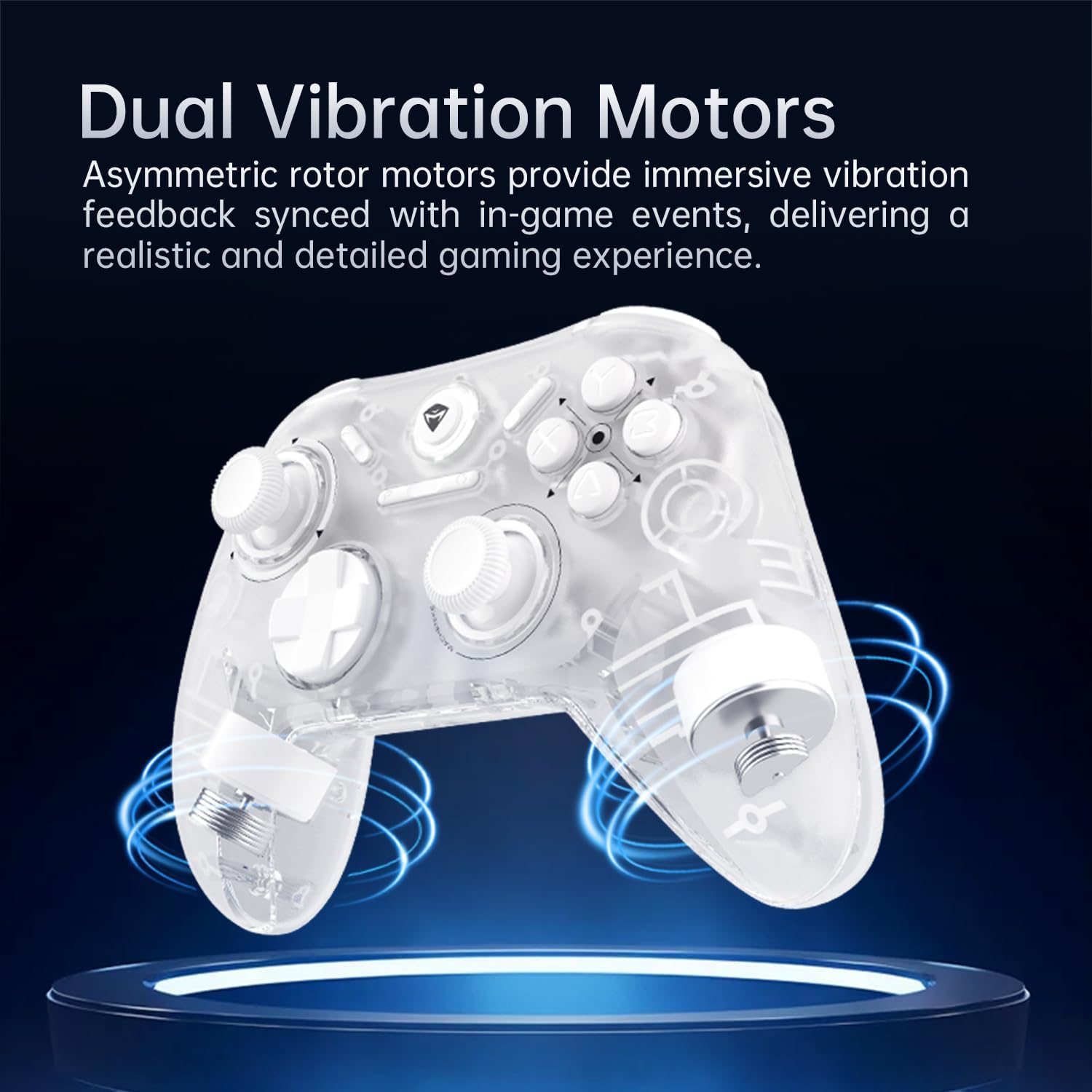 Machenike G1 Pro 1000Hz Wireless Gaming Controller for PC, Windows, Android, iOS, Switch,PC Controller with TMR Joystick?Triggers/Gyroscope [video game]