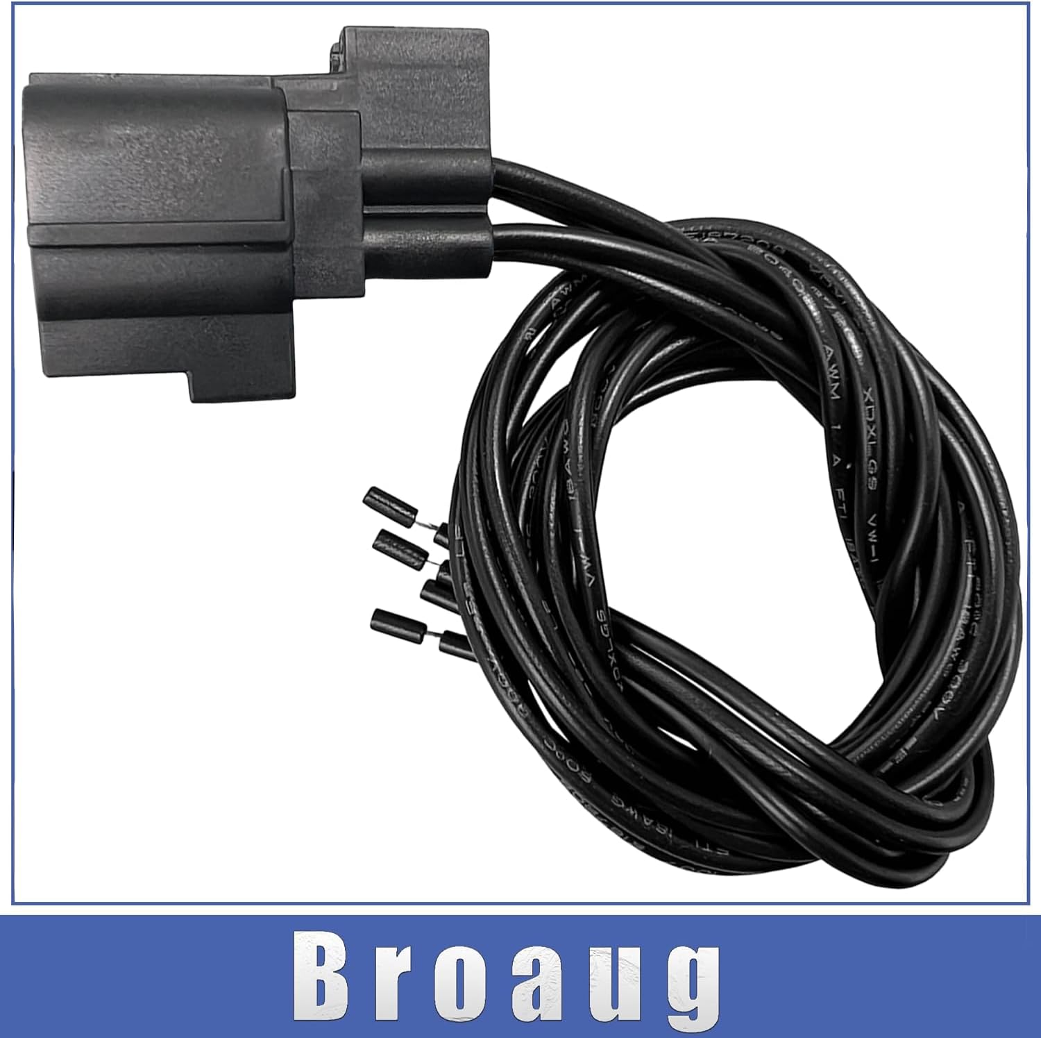 4-Pin Oxygen Sensor Connector Wiring Harness with Terminals 5161925AA/PTA3304/1P3359 Compatible with Chrysler Dodge Jeep Mitsubishi
