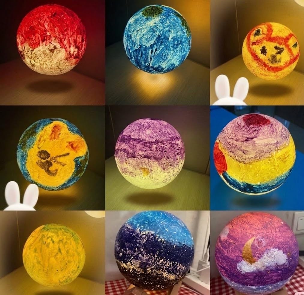 Unicorn Planet Create Your Own Alarm Clock & Moon Lamp Girls Ages 6-12,