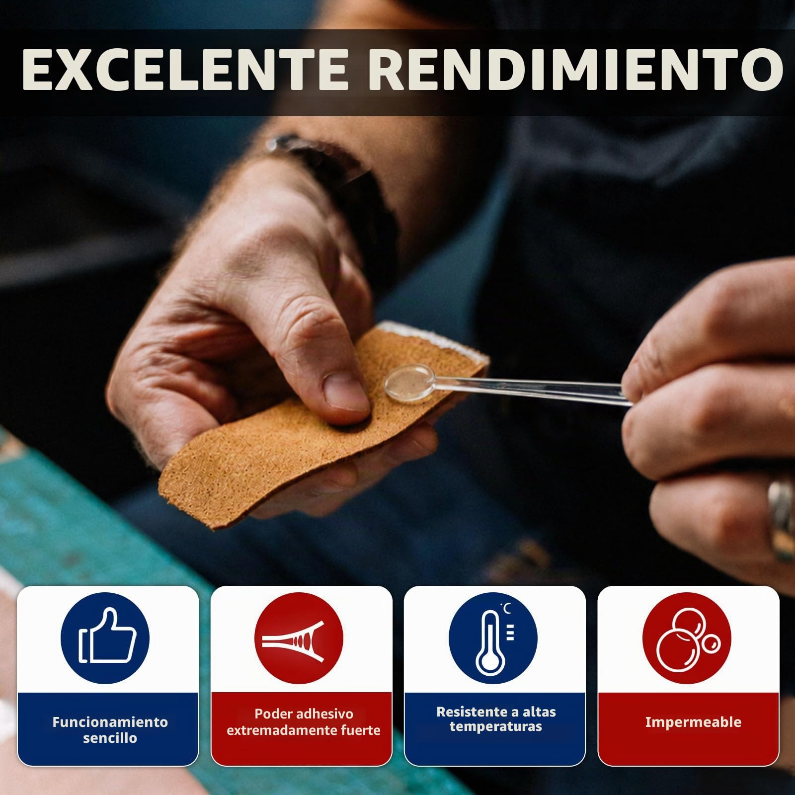 Pegamento Epoxi 2 Componentes, 250ml Pegamento Resina Epoxi Extra Fuerte Transparente para Reparación Rapida, Adhesivo epoxi 5 Minutos para Reparar Cerámica, Madera, Metal, Baldosas, Plastico