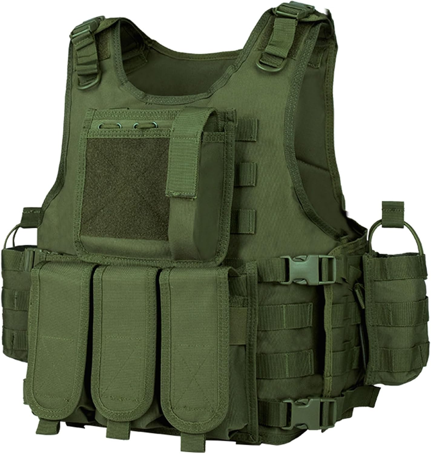 YAKEDA Outdoor Tactical Airsoft Vest Adjustable Fit Adult