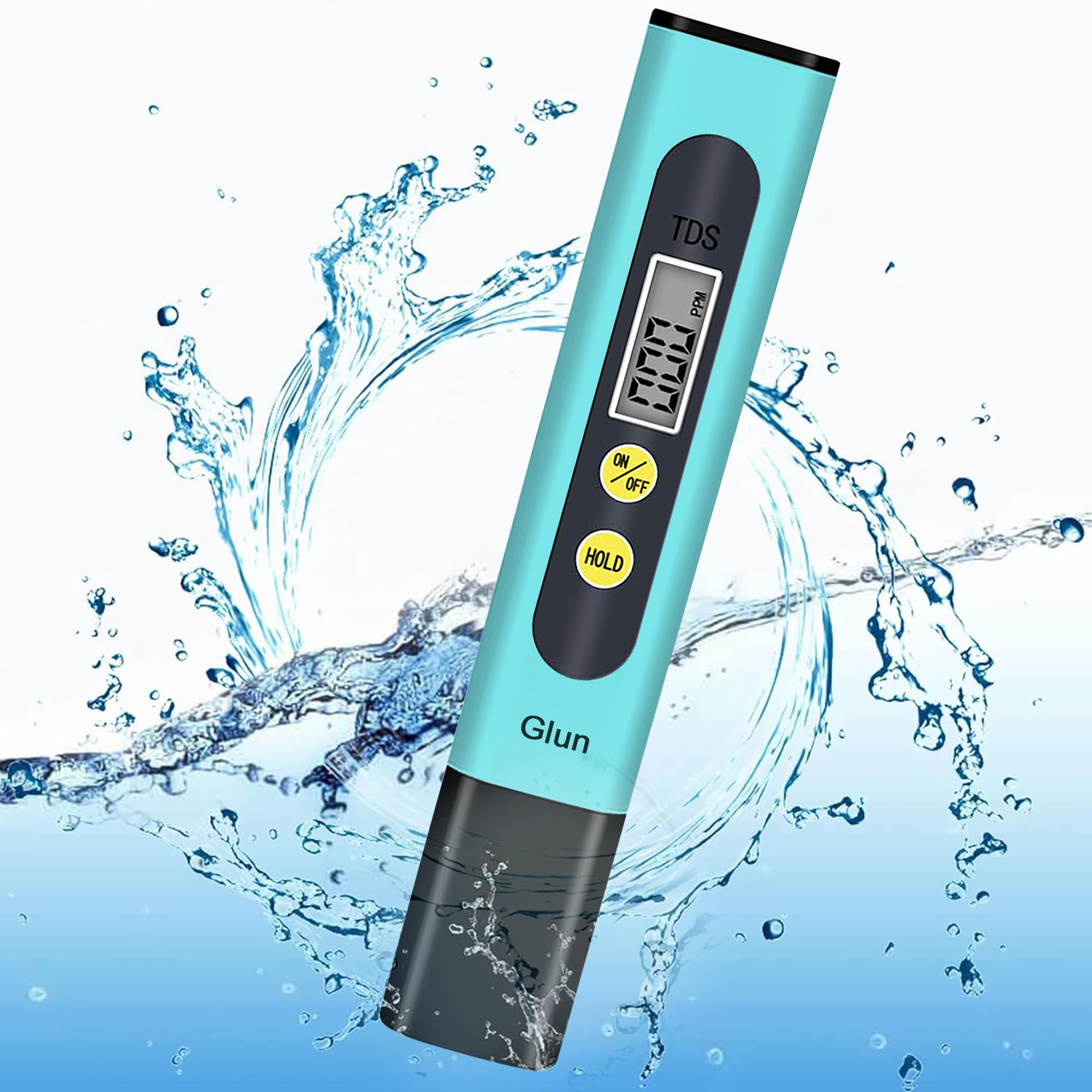 GLUN® Pre-Calibrated TDS Meter, Pack of 1 Pen Style Digital TDS Tester for Measuring Amount of Dissolved Solids in your Water - Image 6 thumbnail