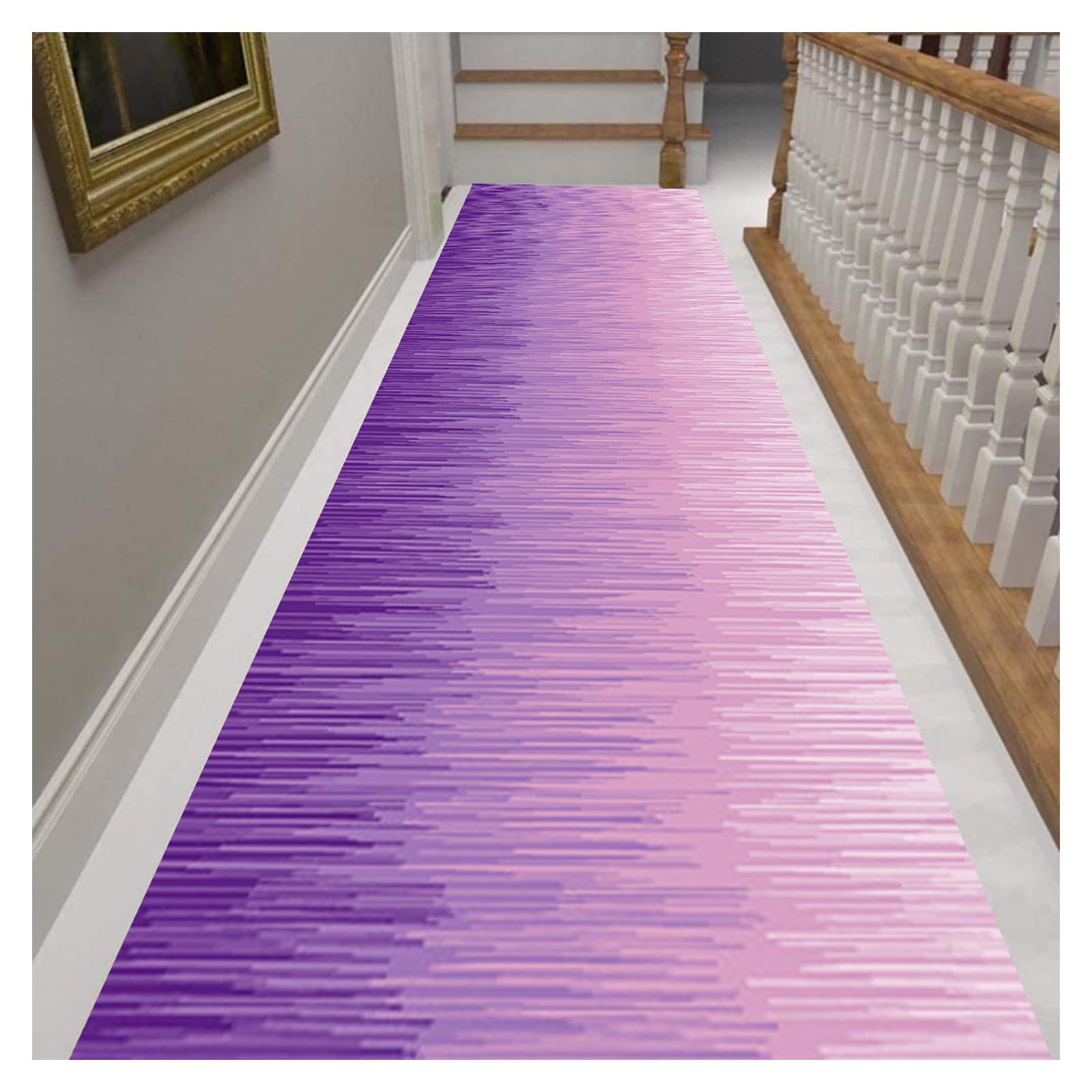 Alfombra pasillo púrpura extra larga para decorar bodas y pasillos en navidad