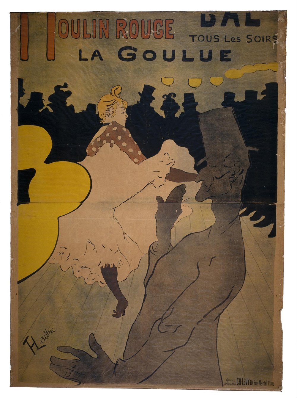 Reproducción Moulin Rouge Toulouse-Lautrec enmarcada en tamaño pequeño