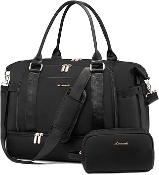 Gym Bag for Women LOVEVOOK Travel Duffel Bag with USB Charging Port,Weekender Bags for Women with Shoe Compartment,Carry on Overnight Bag with Toiletry Bag,Hospital Bags for Labor and Deliver