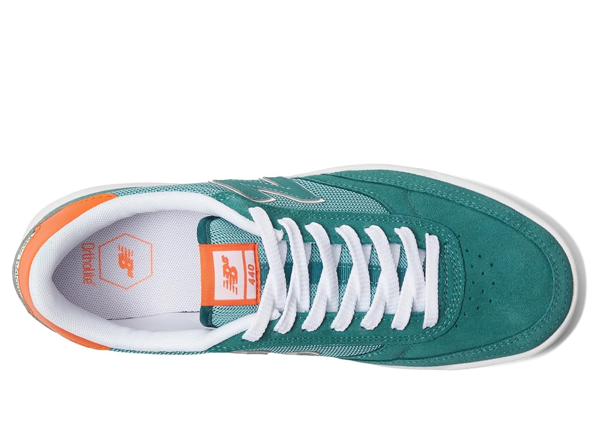 Amazon.com | New Balance 440 Vintage Teal/Orange US Men's