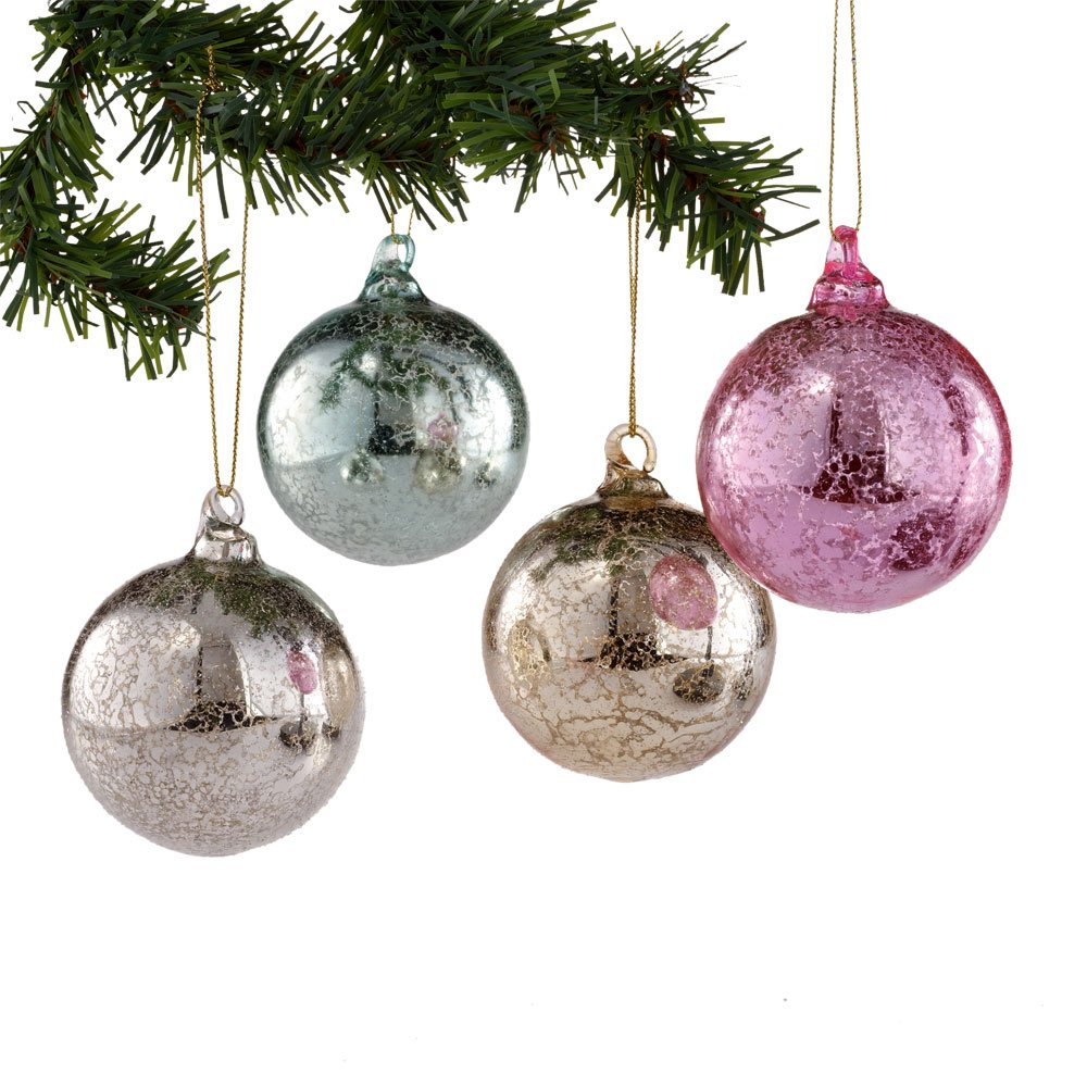 Suspension Snowbabies 25e anniversaire en verre de prestige
