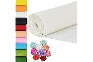 BEISHIDA White Crepe Paper: Craft Essential for Unforgettable Celebrations
