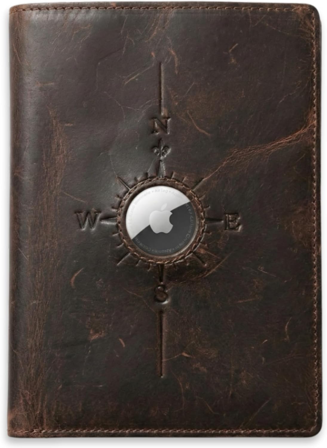 SETTINI Passport Holder for Travel with AirTag Holder –