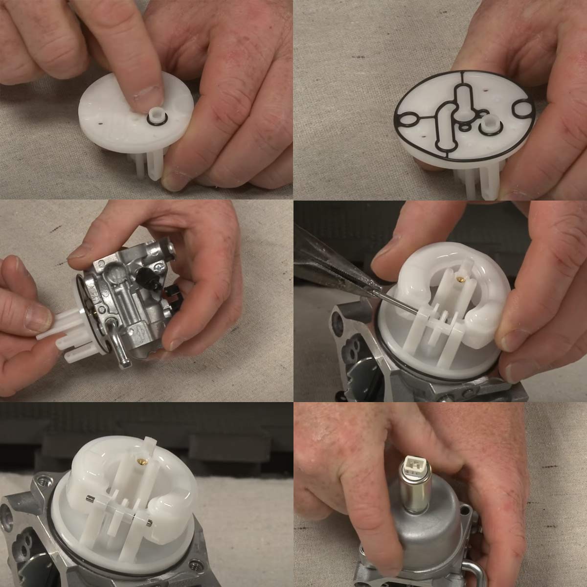 Vergaser-Reparatursatz – 25-teilig, Für Rasenmäher-Motoren 215000 Serie