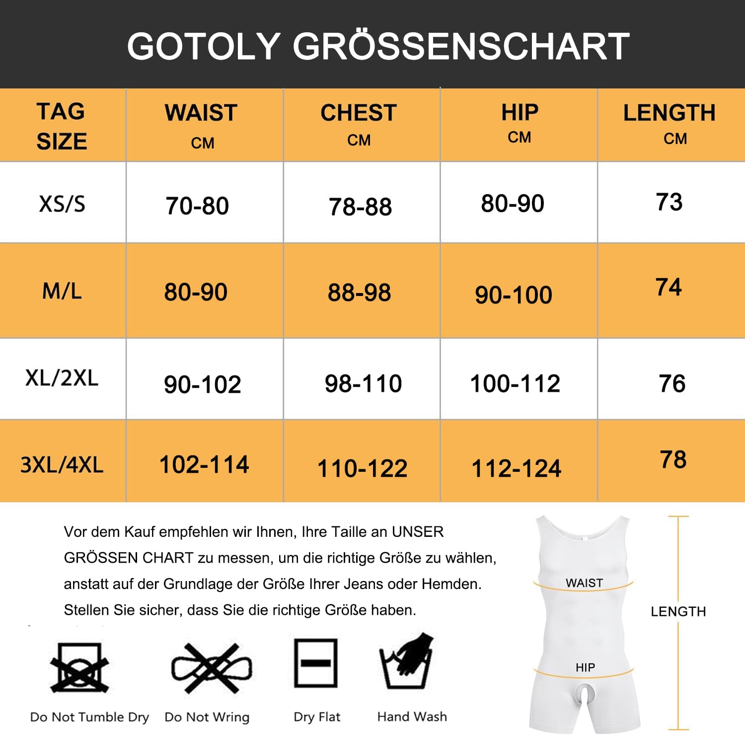 Gotoly Debardeur de Compression Gainant Homme Sculptant Full Body Shaper sans Couture Gaine Ventre Plat Maillots de Corps Amincissante
