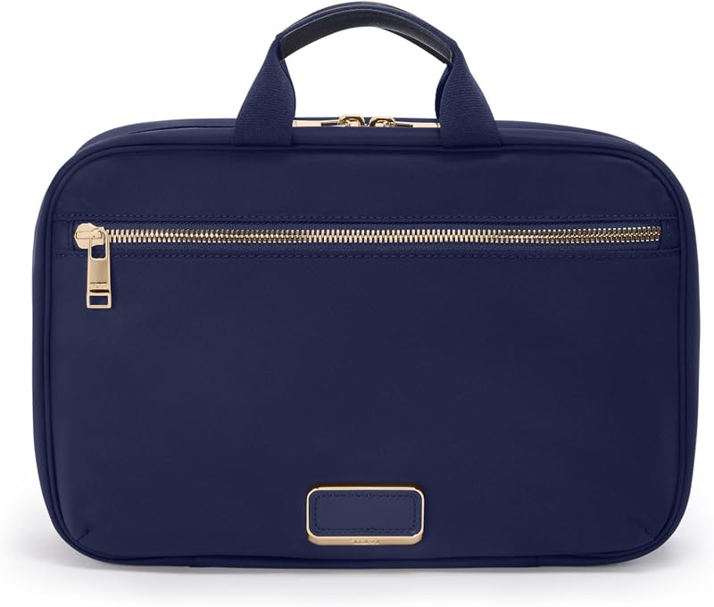 Necessaire TUMI Madeline com três compartimentos transparentes e bolsa removível