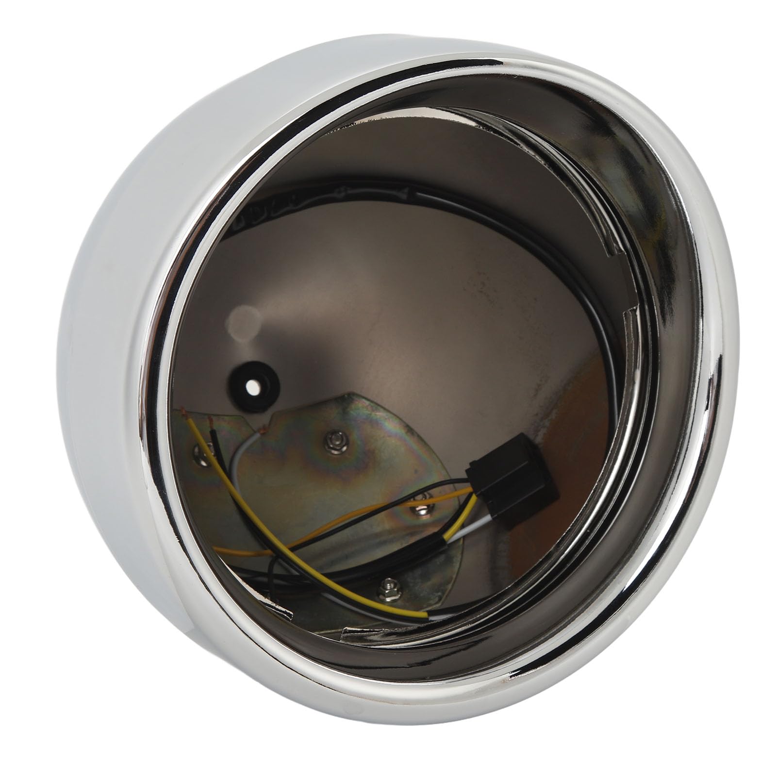 Rundes Scheinwerfergehäuse, 7-Zoll-Scheinwerfer-Eimerschale, LED-Scheinwerfer, Runder Chrom-LED-Scheinwerfer für 7-Zoll-Sealed-Beams, 7-Zoll-H4-Halogenlampen und Viele