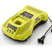 DTEZTECH 18-Volt P117 Rapid Charger Replace for Ryobi 12V-18V Battery One+ Lithium-Ion/NiCad/NiMh Battery P102 P108 P189 P197 P103 P105 P107 P190 P191 PBP002 PBP005